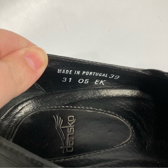 Dansko black leather clogs size 39 - Picture 2 of 7